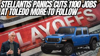 Stellantis Cutting Thousands Of Jobs Again Starting With 1100 In Toledo Where Jeeps Are Made [upl. by Engelbert199]