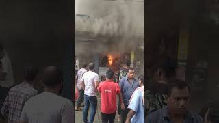 Siliguri bidhan market fire today 2892024 [upl. by Auqinehs]