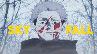 Jujutsu Kaisen WHERE YOU GO I GO SKYFALL AMV [upl. by Rexferd689]