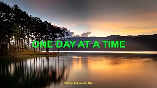 One Day At A Time Charley Pride Cover Lyric Video [upl. by Hbaruas992]