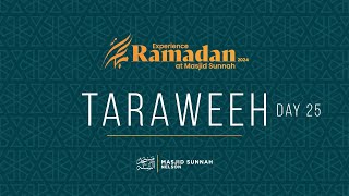 Day 25 Taraweeh 2024  Shaykh Uthman AlQari KSA [upl. by Amehsat]