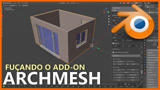 FUÇANDO O ADDON ARCHMESH [upl. by Aicilav]