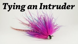 How to Tie an Intruder 4K Video  Steelhead Fly Tying [upl. by Evy]