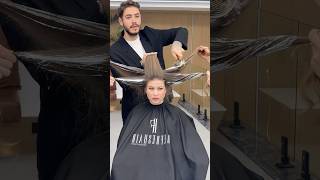 do you like new trend ￼ technique from haircut🥳🔋 brushlight haircolortips fyp ￼ [upl. by Kokaras]