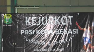 1Pembukaan KEJUARAAN KOTA BEKASI PBSI kota bekasi 13 September 2024 [upl. by Kelsy540]