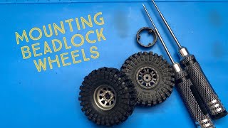 How to amp how not to mount tires on beadlock wheels [upl. by Teage]