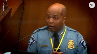 Police chief George Floyds ER doctor testify at start of week 2 of Derek Chauvins trial [upl. by Cullin]