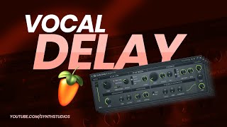 How to make Vocal Delay in FL Studio  Stock Plugin Only  Synth Studios [upl. by Adlanor]