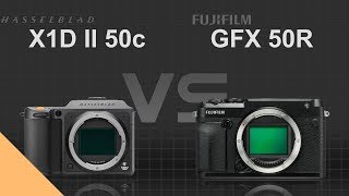 Hasselblad X1D II 50c vs Fujifilm GFX 50R [upl. by Yuh]