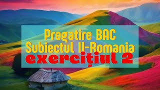 Pregatire pentru bac la geografie Subiectul II RomaniaExercițiul 2 [upl. by Sisson]