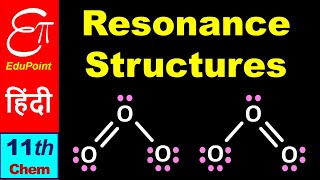 🔴 Resonance Structures  Chemistry for Class 11 in HINDI [upl. by Lenssen]