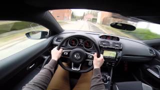 VW Scirocco RLine 20 Tdi 184BHP POV test drive GoPro [upl. by Anire57]