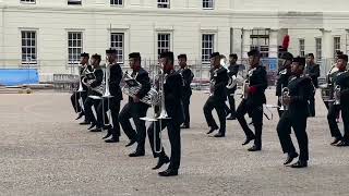 Gurkhas march to Buckingham palace 1552022 [upl. by Ellehsal]