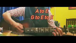 Sad Song easy guitar chords lesson Dil ki aawaj bhi sun [upl. by Par]