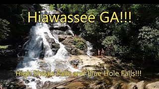 Hiawassee Ga High Shoals Falls Trail Wow [upl. by Nelad473]