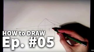 Learn to Draw 05  TwoPoint Perspective [upl. by Velick]