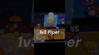 1v3 Piper in DUEL brawlstars supercell brawstarsmemes supercellpartner giftedbysupercell [upl. by Ayr]