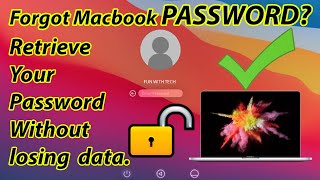 MacBook forgot login password reset without losing data  how to retrieve MacBook forgotten password [upl. by Sebastiano917]