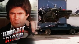 KITT VS KARR  The EPIC Showdown  Knight Rider [upl. by Fasano]