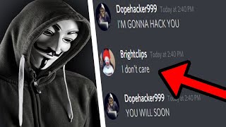 TROLLING A SCARY HACKER ON DISCORD Got His IP [upl. by Lister241]