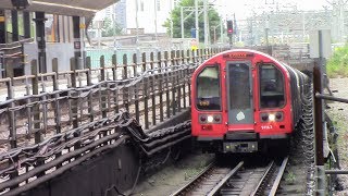 London Underground Central Line Stratford ⇒ Epping [upl. by Eemaj]