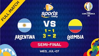 Argentina vs Colombia  Full match● Copa America 2021● Semifinal● 🇦🇷 v 🇨🇴 ● 🔊 English [upl. by Fairley460]