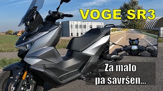 Test skutera Voge SR3  NOVI STANDARD U KLASI Eng sub [upl. by Sachiko79]