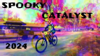 Spooky Catalyst Mountain Bike Race 2024 [upl. by Glenden]