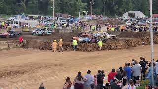 Lawrence county fair youth demolition derby 2023 [upl. by Mars524]