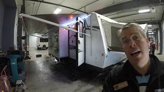 2015 Rockwood Roo 23IKSS Two Slide Hybrid Travel Trailer with Kitchen Island [upl. by Anetsirk682]