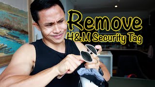 HOW TO REMOVE AN INK SECURITY TAG [upl. by Asilem337]