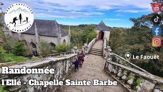 Randonnée à la Chapelle SainteBarbe du Faouët [upl. by Llehcor326]