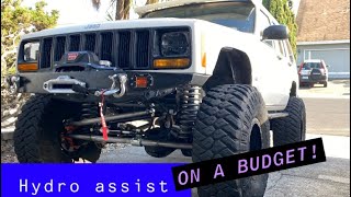 Budget XJ Hydro Assist steering [upl. by Moina235]