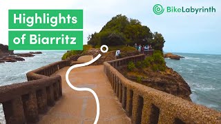 France  Biarritz  Bike Labyrinth [upl. by Ttennej264]