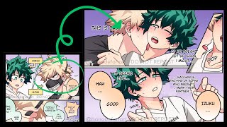 bakudeku  Baku HES GOING TO EAT ME english comic Dub [upl. by Meit112]