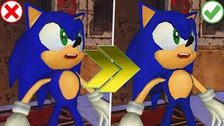 Sonic Adventure 2 with AI Upscaled Textures [upl. by Ahsatniuq]