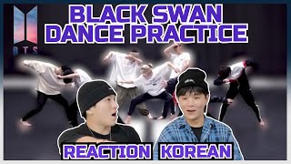 BTS 방탄소년단 Black Swan CHOREOGRAPHY 시청하다  Dancers reactions  Korean  ENG SPA POR [upl. by Seldan]