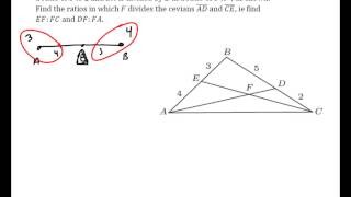 Mass Points Example  Basic [upl. by Aliemaj]