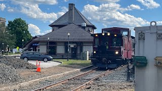 Winnipesaukee Scenic RR Return to Laconia [upl. by Ittap]