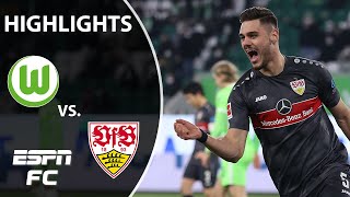 Konstantinos Mavropanos nets screamer in Stuttgarts win  Bundesliga Highlights  ESPN FC [upl. by Llerej702]