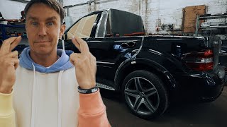 Ryan Taylor bought me a Mercedes ML63 to turn into a pick up truck [upl. by Deraj]