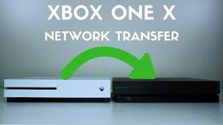 Xbox One X Network Transfer Speed Test [upl. by Krista]