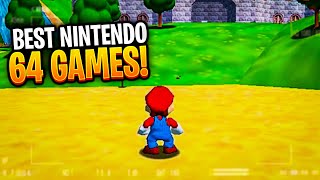 Top 20 Best NINTENDO 64 Games [upl. by Nerret]