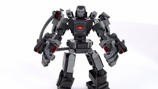 LEGO Marvel War Machine Mech Armor set 76277 review [upl. by Kamillah794]