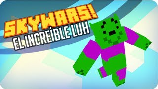 VICTORIA EL INCREÍBLE LUH  Minecraft Skywars [upl. by Berty]