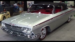 1962 Impala Convertible Street Rod Alloway Rod Shop SEMA 2013 [upl. by Naman]