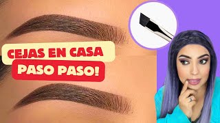 CEJAS EN CASA PERFECTAS FACIL PASO A PASO [upl. by Nahs85]