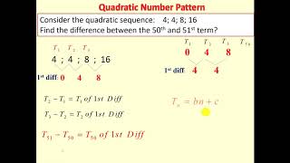 Quad Number Pattern Advance Q2 [upl. by Ahsatniuq]