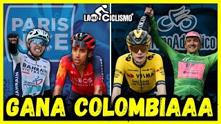 SANTI BUITRAGO BRILLA EN PARIS NICE🚨CARAPAZ SE ADUEÑA DE LA MONTAÑA🚨🚵‍♂️ LA VOZ DEL CICLISMO [upl. by Ariela]