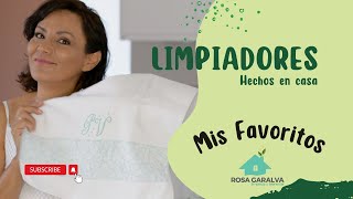 Mis limpiadores CASEROS favoritos [upl. by Odom]